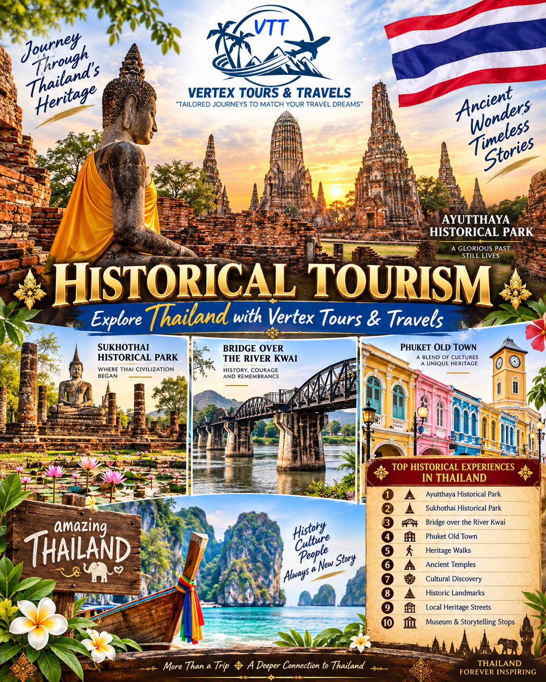 Thailand Historical Tourism